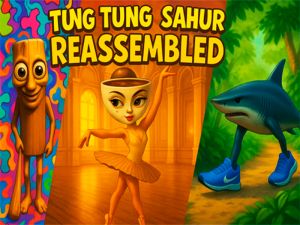 Permainan Tung Tung Sahur disusun semula talian