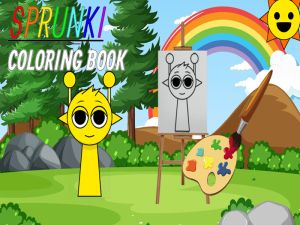Permainan Buku pewarna sprunki talian
