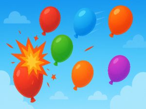 Permainan Balloon pop kegilaan talian