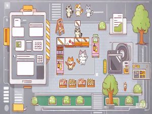 Permainan Restoran mini kucing talian