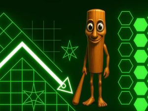 Permainan Tung Tung Sahur dalam Geometry Dash talian