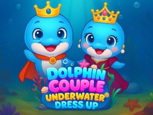 Permainan Pasangan Dolphin Berpakaian Bawah Air talian