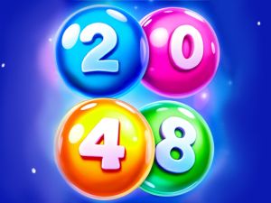 Permainan 2048 perlawanan bola talian