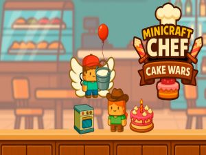 Permainan Minicraft Chef Cake Wars talian