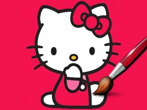 Permainan Kitty pewarna mudah talian