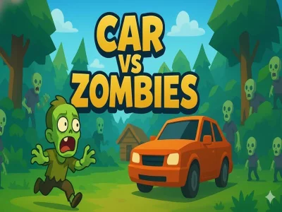 Permainan Kereta vs zombi talian