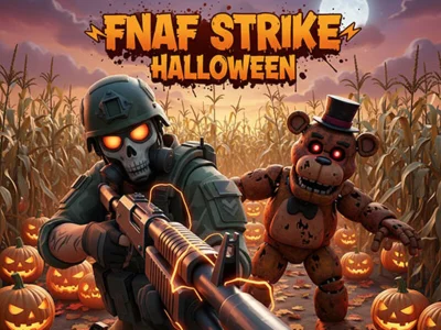 Permainan FNAF Strike Halloween talian Permainan FNAF Strike Halloween talian