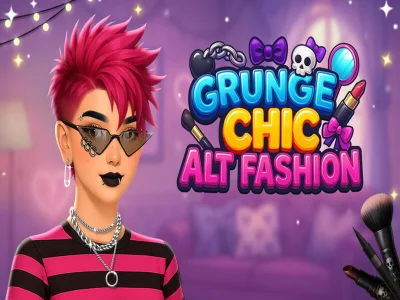 Permainan Grunge fesyen alt bergaya talian
