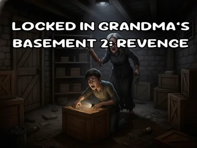 Permainan Dikunci di ruang bawah tanah nenek 2 talian