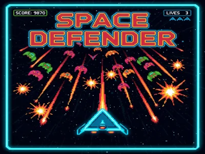 Permainan Defender Space talian