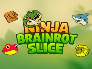 Permainan Ninja Brainrot Slice talian