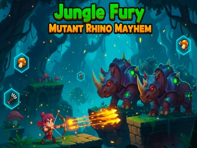 Permainan Jungle Fury Mutant Rhino Mayhem talian