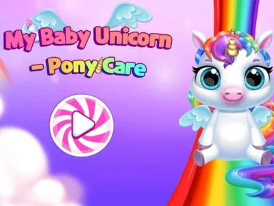 Permainan Penjagaan Pony Unicorn Bayi Saya talian