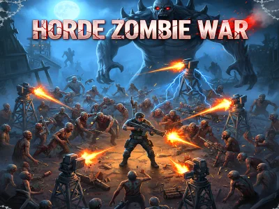 Permainan Perang Zombie Horde talian