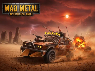 Permainan Mad Metal: Apocalypse Drift talian