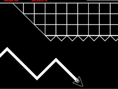 Permainan Anak panah geometri talian
