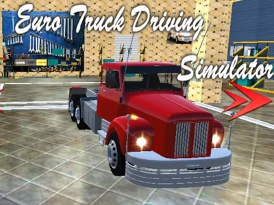 Permainan Simulator memandu trak euro talian