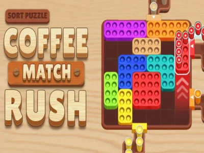 Permainan Rush Match Coffee: Susun teka-teki talian