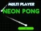 Permainan Neon Pong Multi Pemain talian Permainan Neon Pong Multi Pemain talian