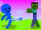 Permainan Melarikan Diri dari Zombie Stickman talian