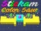 Permainan Stickman Gergaji Berwarna talian