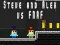 Permainan Steve dan Alex melawan Fnaf talian