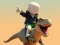 Permainan Stickman. Arena Dinosaur talian