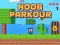Permainan Noob Parkour 2D talian