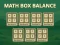 Permainan Keseimbangan kotak matematik talian Permainan Keseimbangan kotak matematik talian