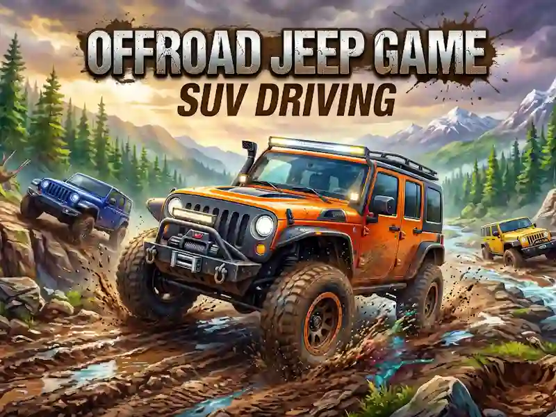 Permainan Offroad Jeep Game SUV Driving talian