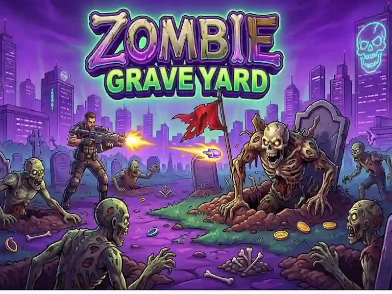 Permainan Zombie Grave Yard talian