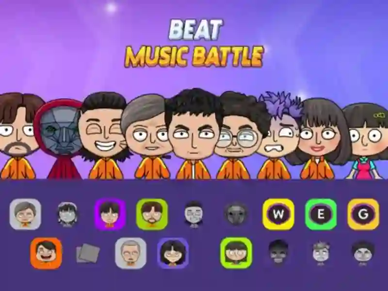 Permainan Mengalahkan pertempuran muzik talian