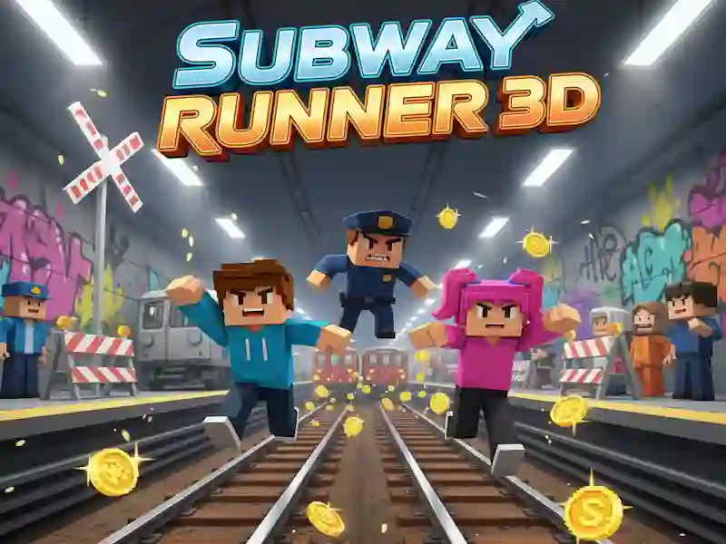 Permainan Subway Runner 3D talian