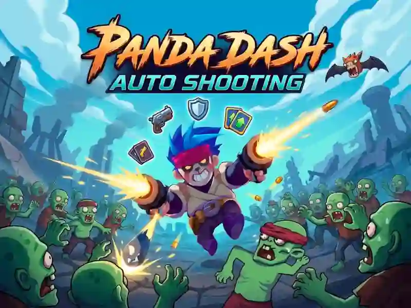 Permainan Panda Dash Auto Shooting talian