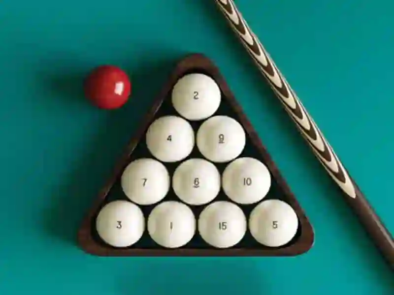 Permainan Billiard 3d: Piramid Rusia talian