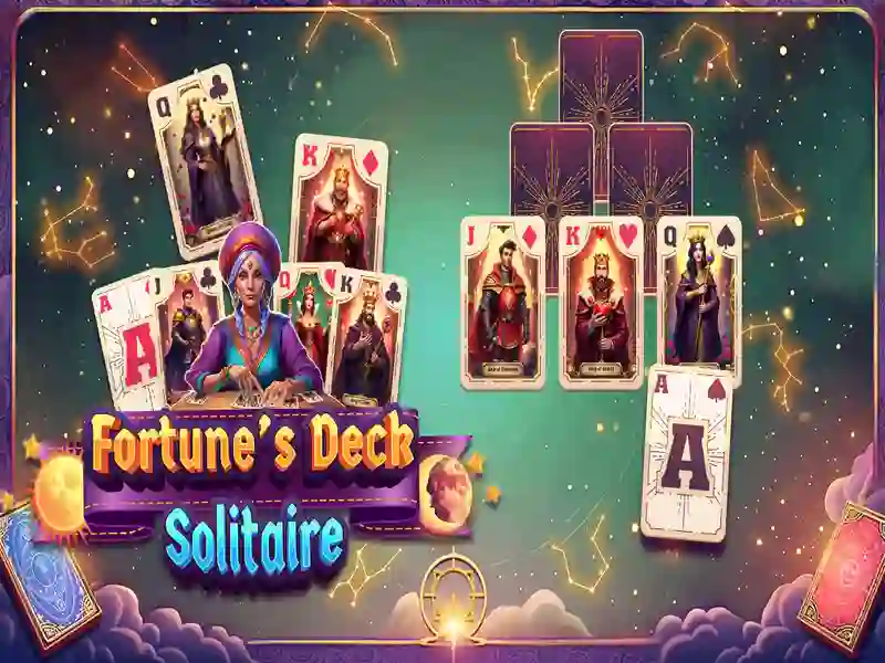 Permainan Fortune's Deck Solitaire talian