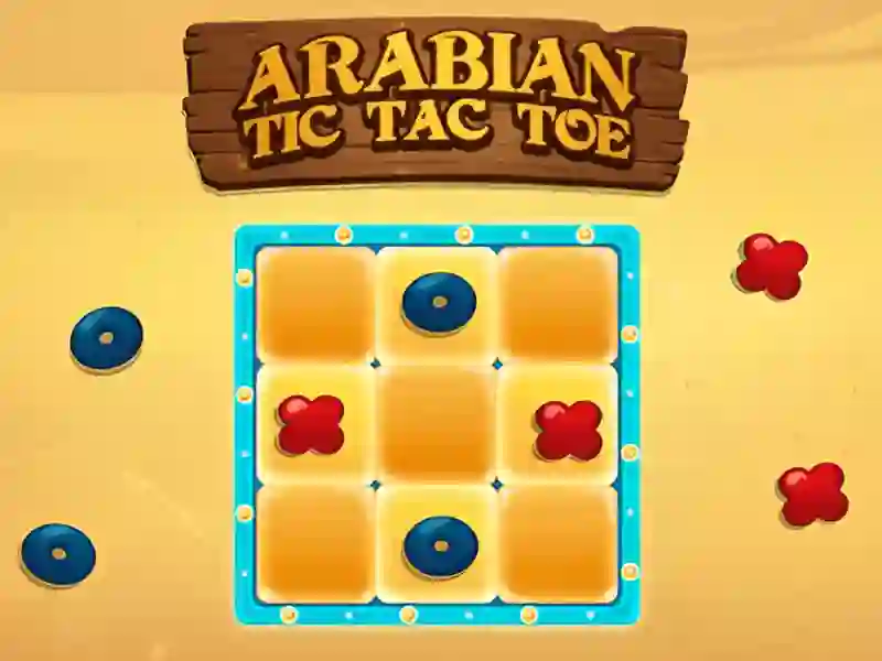 Permainan Tic Tac Toe Arab talian