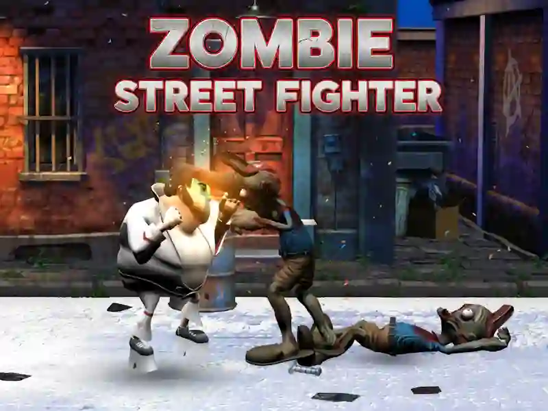 Permainan Zombie Street Fighter talian