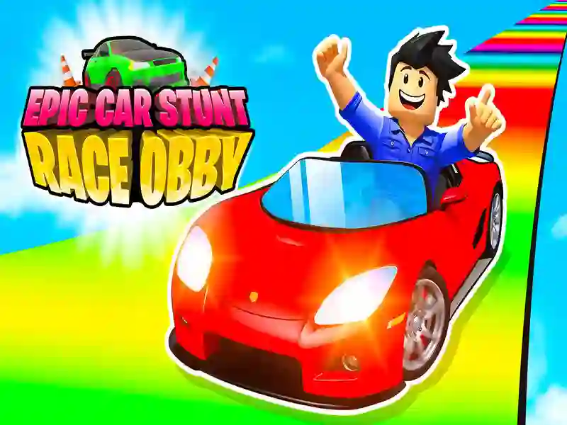 Permainan Race Stunt Car Epic Obby talian