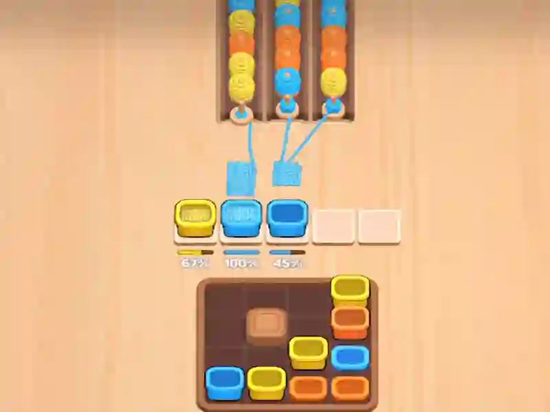 Permainan Jenis benang warna talian