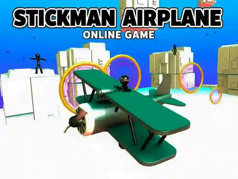 Permainan Stickman Airplane talian