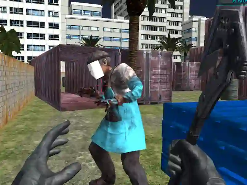 Permainan Pertempuran Swat vs Mercenary Zombie Survival talian