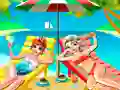 Permainan Selfie Pantai Elsa dan Anna talian Permainan Selfie Pantai Elsa dan Anna talian