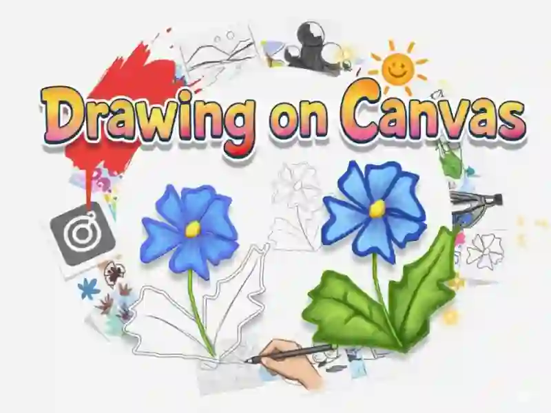 Permainan Melukis di atas Kanvas talian