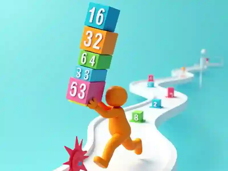 Permainan Stack Cube 2048 talian