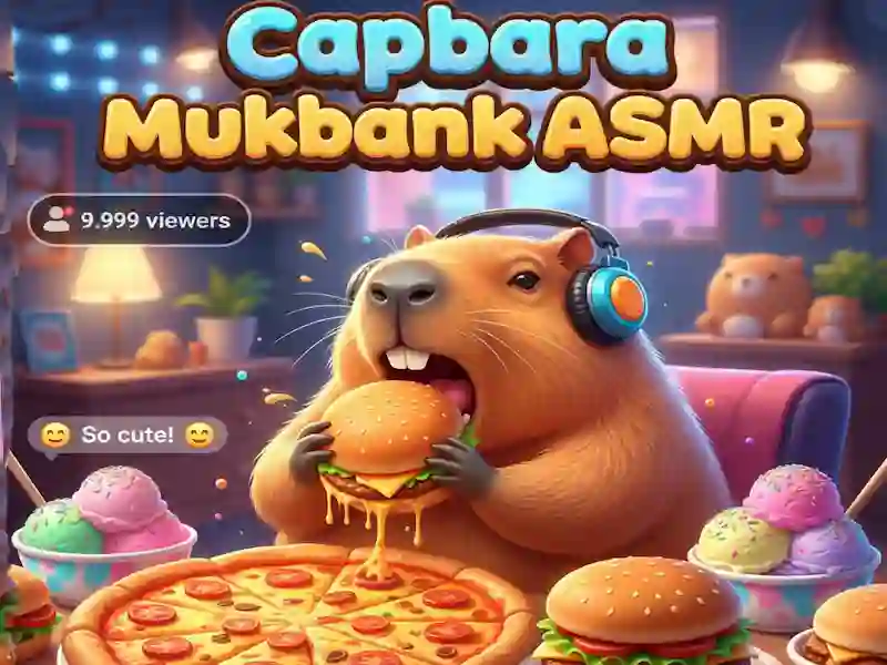 Permainan Capybara Mukbang ASMR talian
