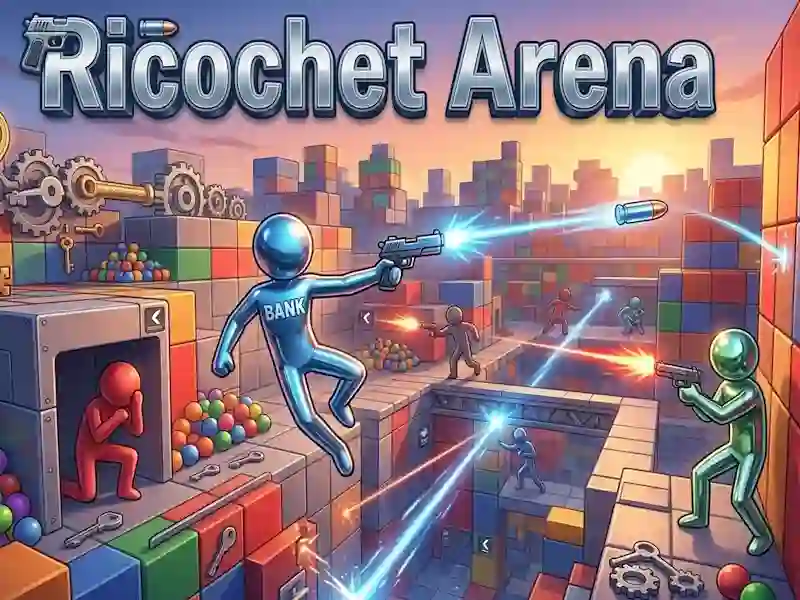 Permainan Arena Ricochet talian