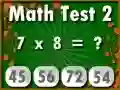 Permainan Ujian Matematik 2 talian Permainan Ujian Matematik 2 talian