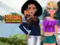 Permainan Jasmine dan Rapunzel di Kem talian