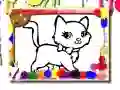 Permainan Mewarna Kucing Manis talian